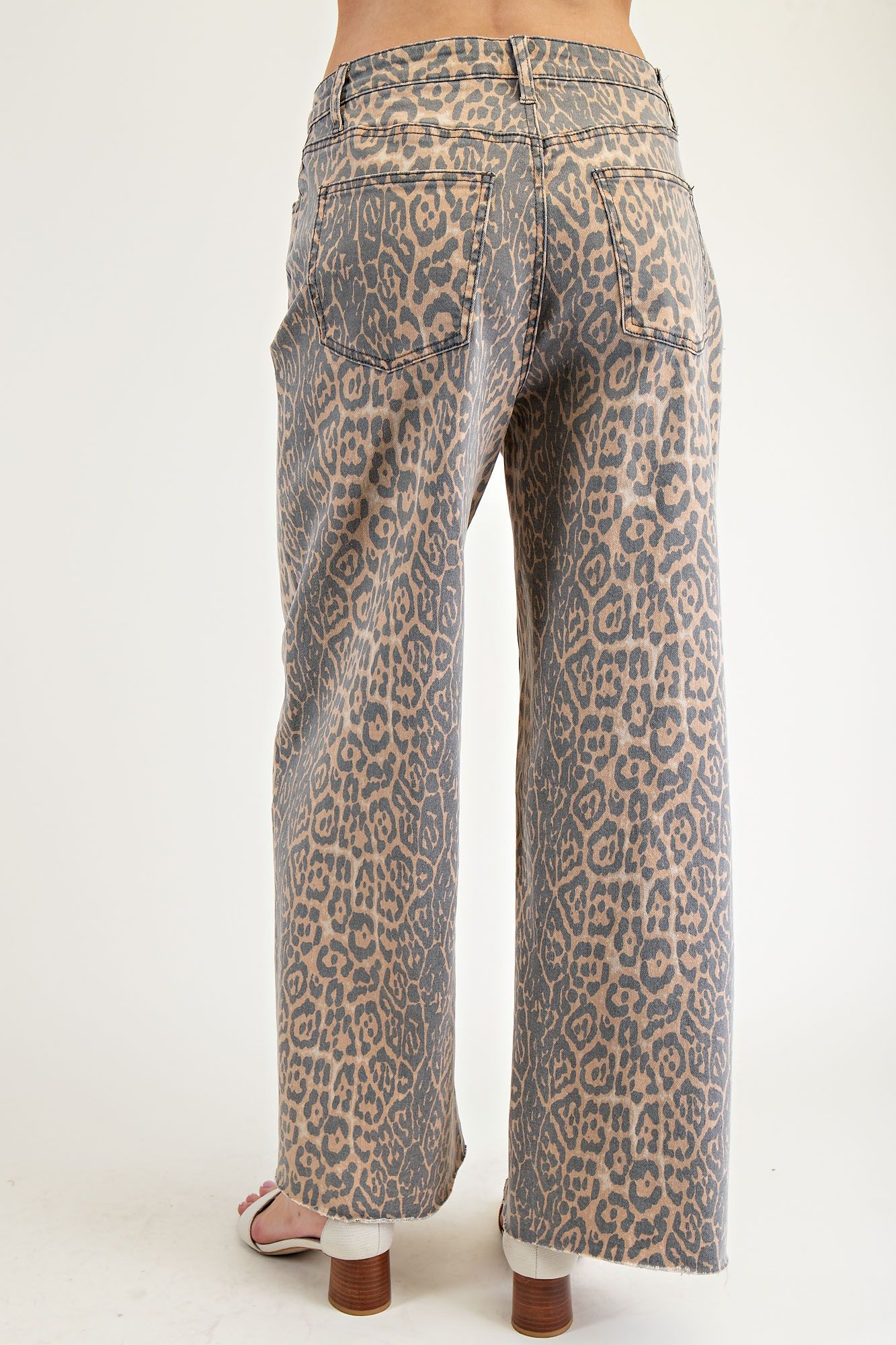 Liz Leopard Pants
